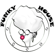 Logo_FUNKY HOUSE. 3D, Design, and Marketing project by David Belda Muñoz - 10.15.2017
