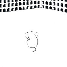 Sobre el lenguaje. Traditional illustration project by Marcos Solís - 10.15.2015