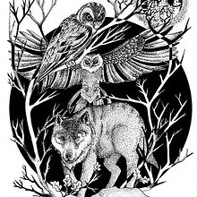 Larkhill. Ilustração tradicional projeto de Victoria Fdz-Oruña - 15.10.2017