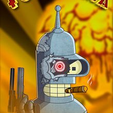 Fan - Art Futurama . Un proyecto de Ilustración vectorial de Juan Colucci - 11.10.2015