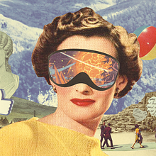 Evercom. Collage evolución redes sociales.. Collage, and Photo Retouching project by Sara Alonso - 04.16.2016