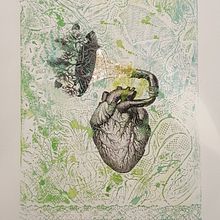 "Corazón Musiquero". Collage, Traditional illustration, and Painting project by Cristian Moro - 10.16.2017
