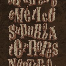 Aliento emético . Ilustrasi tradisional, Huruf, Dan Retouching Foto proyek oleh Martín O. Marcos - 10.16.2017