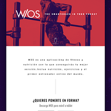 Rebranding W/OS Web. Un progetto di Web design di Álvaro Navalón - 30.08.2017
