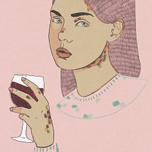 Drama queen. Un proyecto de Diseño, Ilustración tradicional, Diseño editorial y Diseño gráfico de Carolina Veciana - 17.10.2017