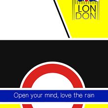 Cartel publicitario London. Design project by Edith Llop Roselló - 07.06.2017