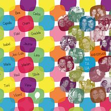 Tarjeta felicitación cumpleaños. Design project by Edith Llop Roselló - 03.20.2015