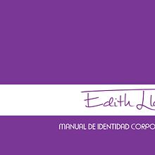 Manual de Identidad Corporativa - Edith Llop. Br, ing, Identit, Design, and Editorial Design project by Edith Llop Roselló - 09.08.2017