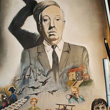 Homenajes ilustrados . Un projet de Beaux Arts et Illustration traditionnelle de Nora Jirafas - 17.10.2017