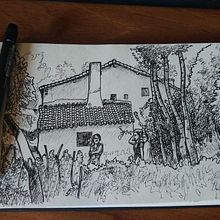 Inktober 2017 1/2 Ein Projekt aus dem Bereich Traditionelle Illustration von Chema G. Baena Art - 18.10.2017
