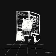 Night Trips to the fridge. Un projet de Beaux Arts, Design , Conception de personnages, Design graphique, Illustration traditionnelle, Créativité, Dessin et Illustration numérique de Svit Baydak - 18.10.2017
