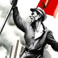 "Diez días que sacudieron el mundo" de John Reed . Traditional illustration project by Fernando Vicente - 10.18.2017