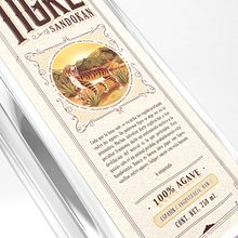 Mezcal Tigre Sandokan Ein Projekt aus dem Bereich Br, ing und Identität und Verpackung von Diego Gutiérrez - 18.10.2017