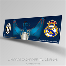 Portadas Facebook "Somos Madridistas". Design gráfico, Retoque fotográfico, e Direção de arte projeto de Alberto Cuartones - 19.10.2017