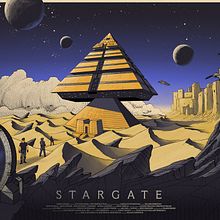 Stargate. Un proyecto de Diseño gráfico, Ilustración tradicional y Serigrafía de Cristian Eres - 19.10.2017