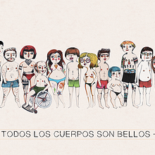 DIVERSIDAD DE CUERPO. Design, and Traditional illustration project by Carmen Vázquez - 10.19.2017
