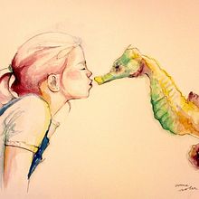 Mujer y naturaleza. Fine Arts, and Traditional illustration project by Ame Soler - 10.19.2017