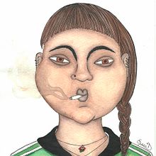 Hinchada. Traditional illustration project by Emilse Delgado - 10.19.2017