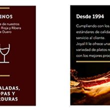 Restaurant Web Design Ein Projekt aus dem Bereich Grafikdesign und Webdesign von Raquel Páramo - 19.10.2017