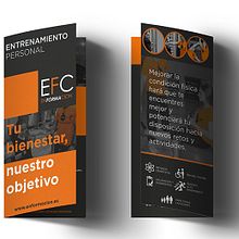 Fitness and Self Defense Brochures Ein Projekt aus dem Bereich Grafikdesign von Raquel Páramo - 19.10.2017