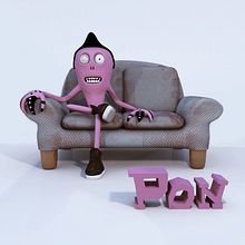 Pon. Un proyecto de 3D, Animación, Animación de personajes, Arte urbano, Diseño de personajes y Rigging de Alan Alfaro Dávalos - 12.09.2017