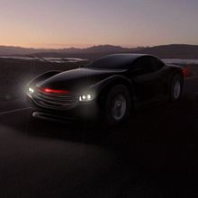 Knight Rider Tribute . % L. Costales tarafından hazırlanan 3D, Tasarım, Otomotiv Tasarımı, Geleneksel illüstras, Ve on projesi - 06.10.2017