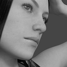 Female 3D model. Projekt z dziedziny 3D użytkownika Enrique Matías Gómez - 22.10.2017