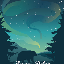 Aurora Polaris. Un proyecto de Animación de personajes, Dirección de arte, Diseño gráfico, Ilustración tradicional e Ilustración vectorial de Cristina Iglesias - 22.10.2017