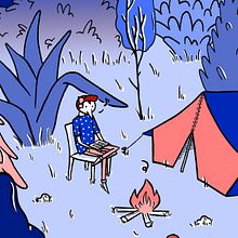 Ilustración . Design de caractere, Ilustrație tradițională & Ilustrație vectorială de Libertad Suárez Álvarez - 10.22.2017