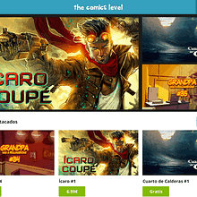 The Comics Level . Animação, e Comic projeto de Luis Miguel Cortés Carballo - 23.10.2017