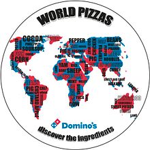 Concurso Portada de Caja Domino's Ein Projekt aus dem Bereich Grafikdesign von Eva Mateos González - 23.10.2017