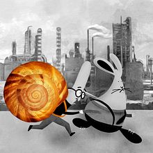 Mi Proyecto del curso: Técnicas creativas de diseño e ilustración de personajes (John Slow). Un progetto di Scrittura e Illustrazione tradizionale di Anca Balaj - 23.10.2017
