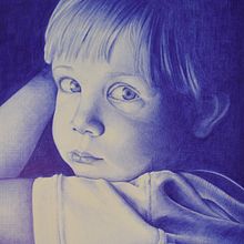 Ballpen Portraits.. Un proyecto de Ilustración tradicional de Nina Ninotska - 23.10.2017