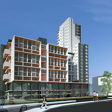 Vivienda habitacional en masa. 3D, Arquitetura, Design, e Pós-produção fotográfica projeto de Cesar Arroyo Noboa - 01.07.2014