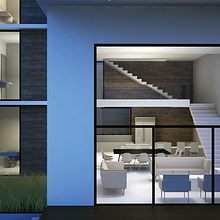 Casas Unifamiliares. 3D, Arquitetura, Arquitetura de interiores, e Pós-produção fotográfica projeto de Cesar Arroyo Noboa - 01.10.2015