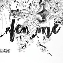 Femme. Edición limitada. Arts, Crafts, Fine Arts, Collage, Design, Interior Design, Traditional illustration, Screen Printing, T, and pograph project by Elena Struch - 10.23.2017