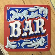 Bar Lettering. Caligrafia, Lettering, e Tipografia projeto de Luis Rojas Villarroel - 24.10.2017