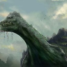 Concept art - La gran isla tortuga. Traditional illustration project by Alejandro Figueroa - 10.24.2017