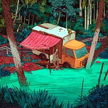 Angel Stanich - Antigua y Barbuda. Un projet de Direction artistique, Design  et Illustration traditionnelle de Jon Juarez - 01.11.2017