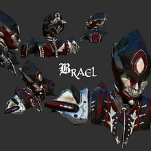 Mi primer modelado de personaje en Zbrush: Brael. Een project van Ontwerp van personages, 3D,  3D-modellering, 3D-karakterontwerp y  3D-ontwerp van Rodrigo Santos - 24.10.2017