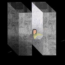 depresión. Editorial Design, Graphic Design, and Traditional illustration project by Anja Bartelt - 02.24.2017