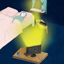 cuando no puedes dormir.... Design, and Traditional illustration project by Anja Bartelt - 04.07.2017