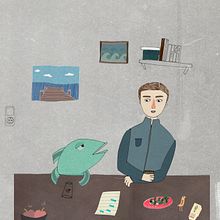 a fisherman's day. Design, Graphic Design, and Traditional illustration project by Anja Bartelt - 09.11.2016