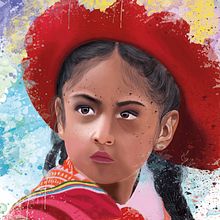 Ilustración Digital (Técnica acuarela en photoshop). Design, and Traditional illustration project by LUIS CARDENAS - 10.24.2016