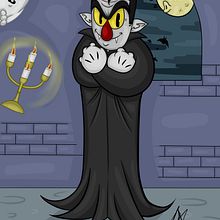 Vampiro Estilo Cartoon. Character Design project by Antoni Amorós Aparisi - 10.18.2017