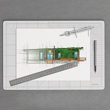 Brainstorming para la realización de un hogar prefabricado y sostenible. 3D, Architecture, Interior Architecture, Graphic Design, and Vector Illustration project by Jose Martinez Fernandez-Pacheco - 10.24.2017