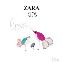 Zara Kids . % Suz Sanchez tarafından hazırlanan Desen Tasarımı, Geleneksel illüstras, Ve on projesi - 01.01.2012