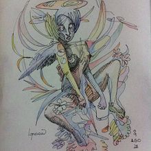 Dibujo a lapiz. Projekt z dziedziny  Sztuki piękne użytkownika ignacio cruz - 25.10.2017