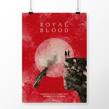 Royal Blood Madrid 29/10/17 Ein Projekt aus dem Bereich Grafikdesign von Noir Design - 25.10.2017