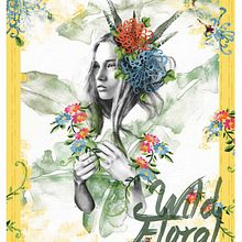 Wild Floral. Design projeto de Digna Capella - 25.10.2017